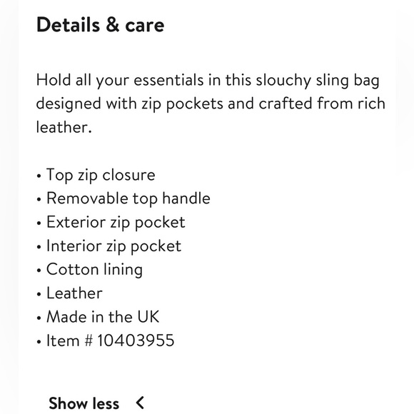 NWT new Free People We The Free Sparta sling bag black metallic leather shimmer - Picture 4 of 17